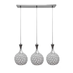 Lampa wisząca kryształowa Crystal VII 3xE27