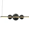 Lampa wisząca KUGEL Czarna 30W 4000K 120cm