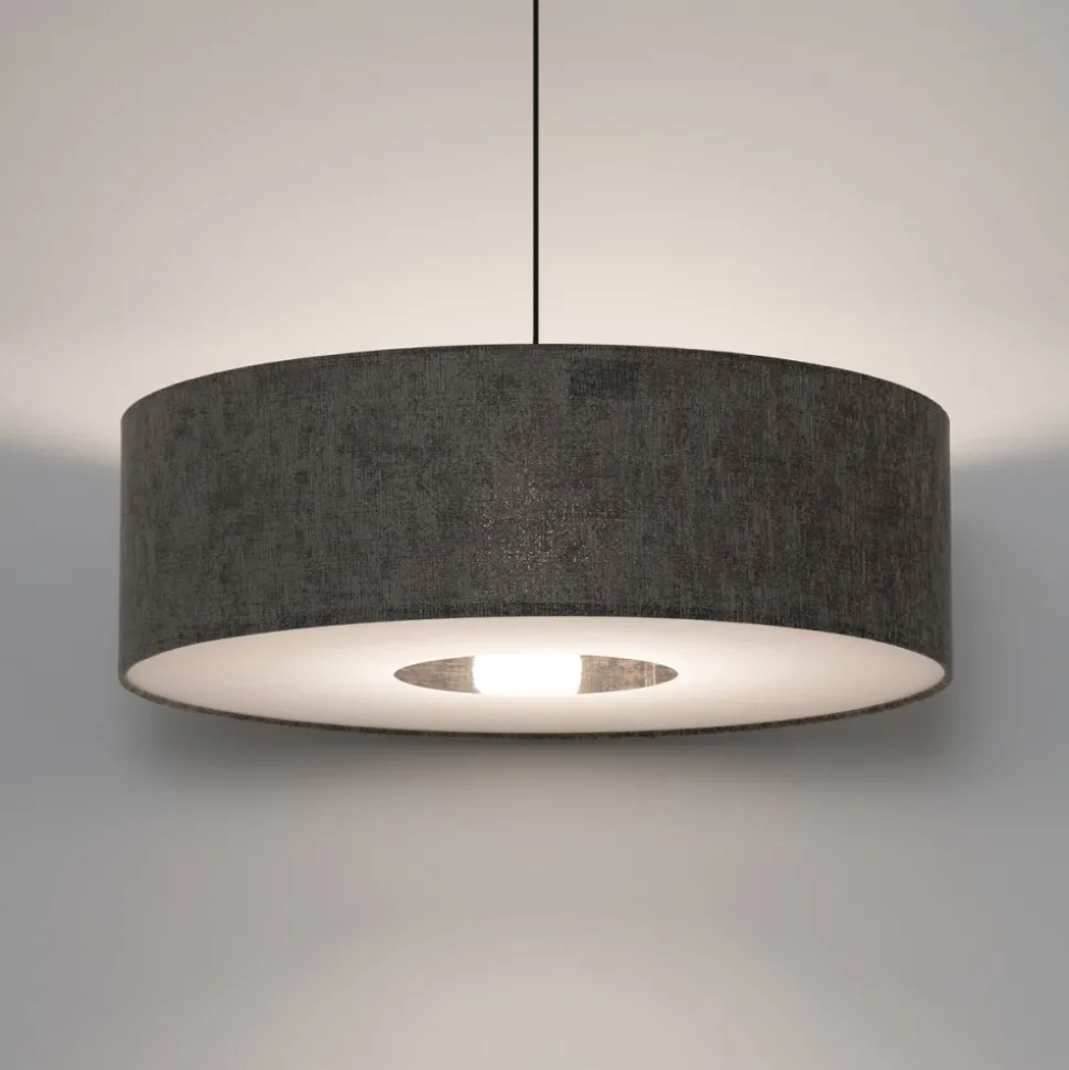 Lampa wisząca LAGO L szara 1xE27