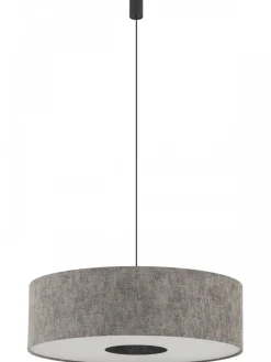 Lampa wisząca LAGO L szara 1xE27
