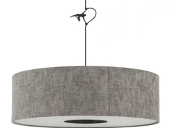 Lampa wisząca LAGO L szara 1xE27
