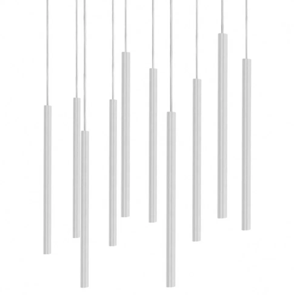 Lampa wisząca LASER 75cm biały 1xG9