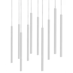 Lampa wisząca LASER 49cm biały 1xG9
