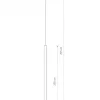 Lampa wisząca LASER 100cm brąz 1xG9