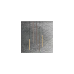 Lampa wisząca LASER 100cm brąz 1xG9