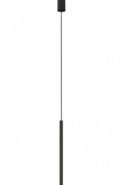 Lampa wisząca LASER 49cm czarny 1xG9