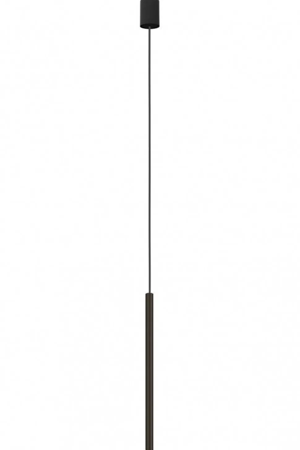 Lampa wisząca LASER 49cm czarny 1xG9