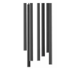 Lampa wisząca LASER 100cm czarny 1xG9