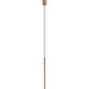 Lampa wisząca LASER 49cm miedź 1xG9