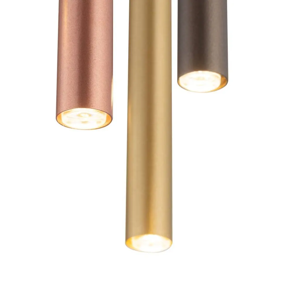 Lampa wisząca LASER multikolor 7xG9