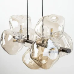 Lampa wisząca LAVA brązowa 7xG9