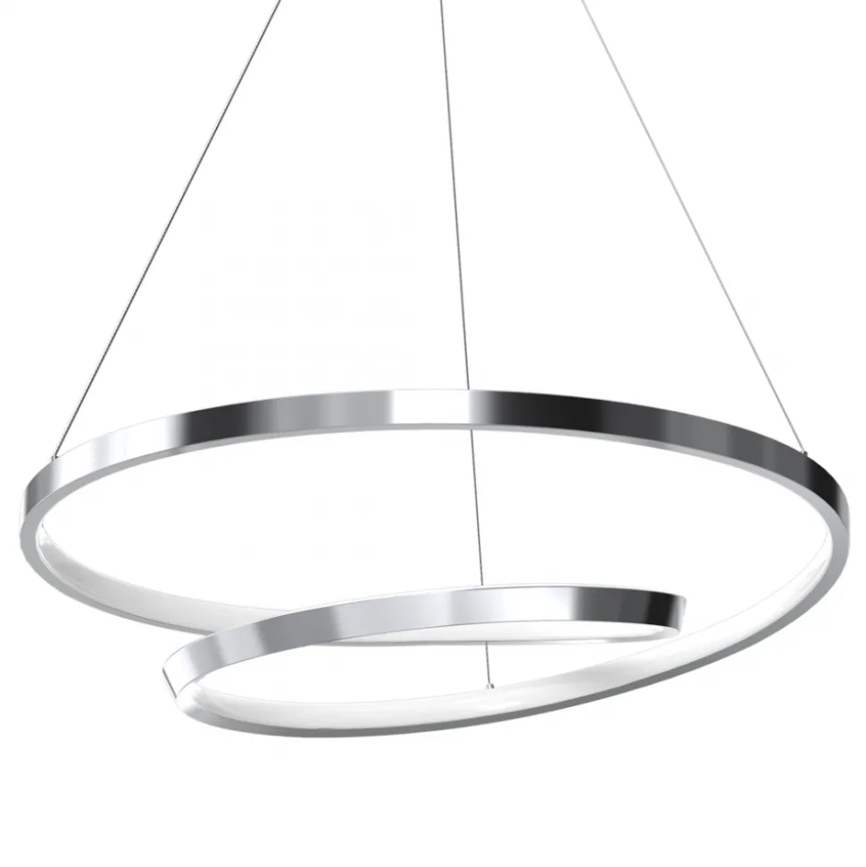 Lampa Wisząca LUCERO Srebrny 48W LED 50cm