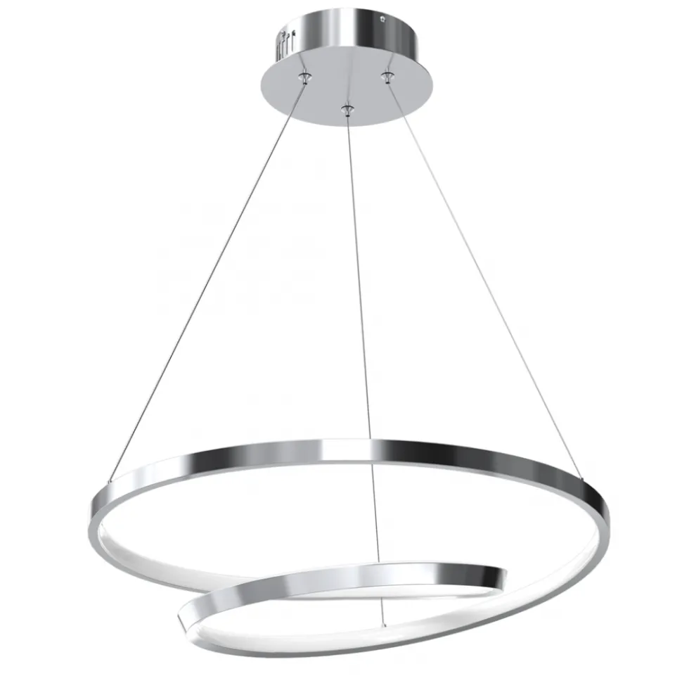 Lampa Wisząca LUCERO Srebrny 48W LED 50cm