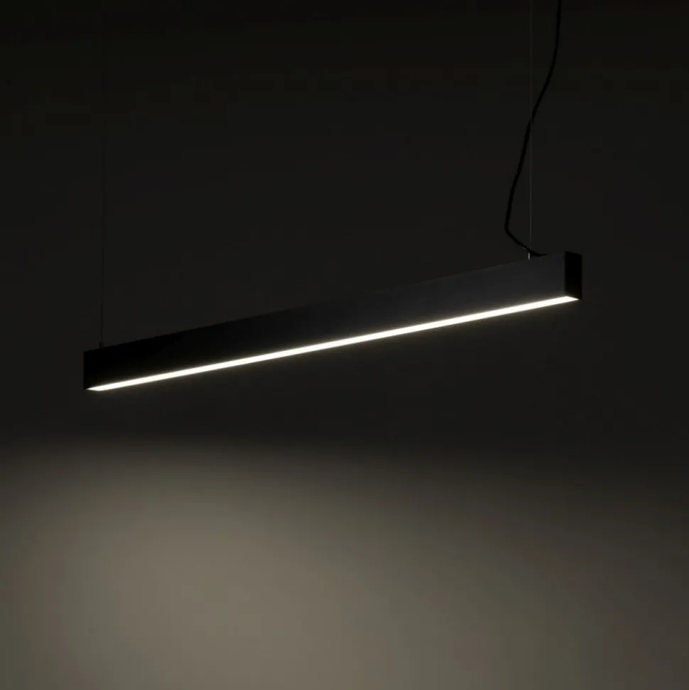 Lampa wisząca LUXE CCT czarna 1xLED 40W