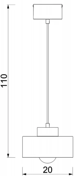 Lampa Wisząca MARTI Złoty Szary Metalowy Klosz 1xE27 20cm