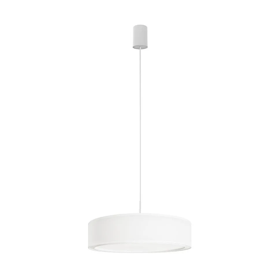 Lampa Wisząca MIST Biały Abażur 3xE27 56cm