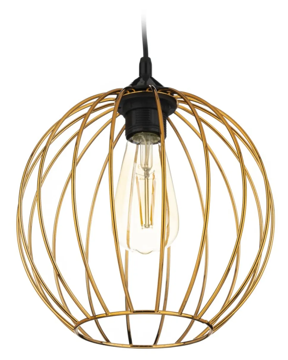 Lampa wisząca New York Bubble 23cm miedź