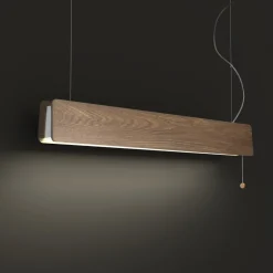Lampa Wisząca OSLO Biały Brązowy 16W LED 3000K 98cm