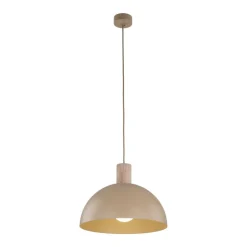 Lampa wisząca OSLO sabia beżowa 1xE27