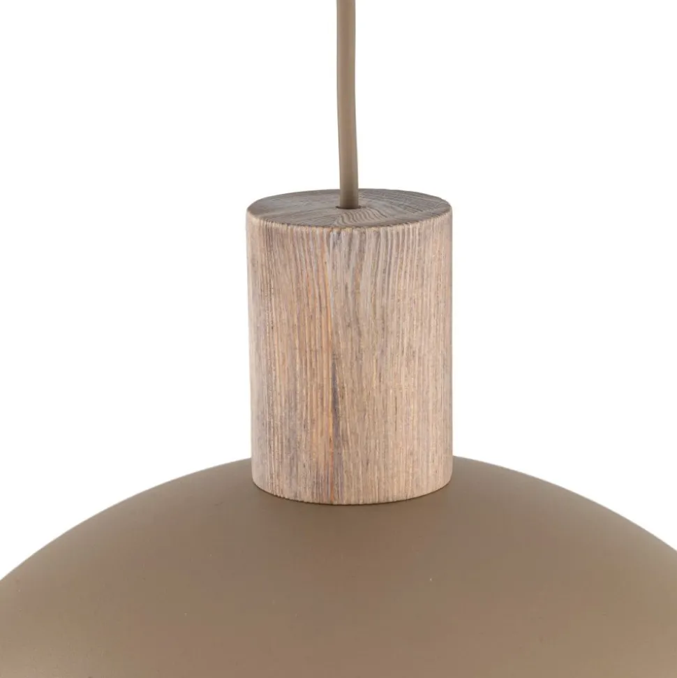 Lampa wisząca OSLO sabia beżowa 1xE27