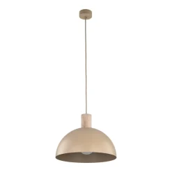 Lampa wisząca OSLO sabia beżowa 1xE27