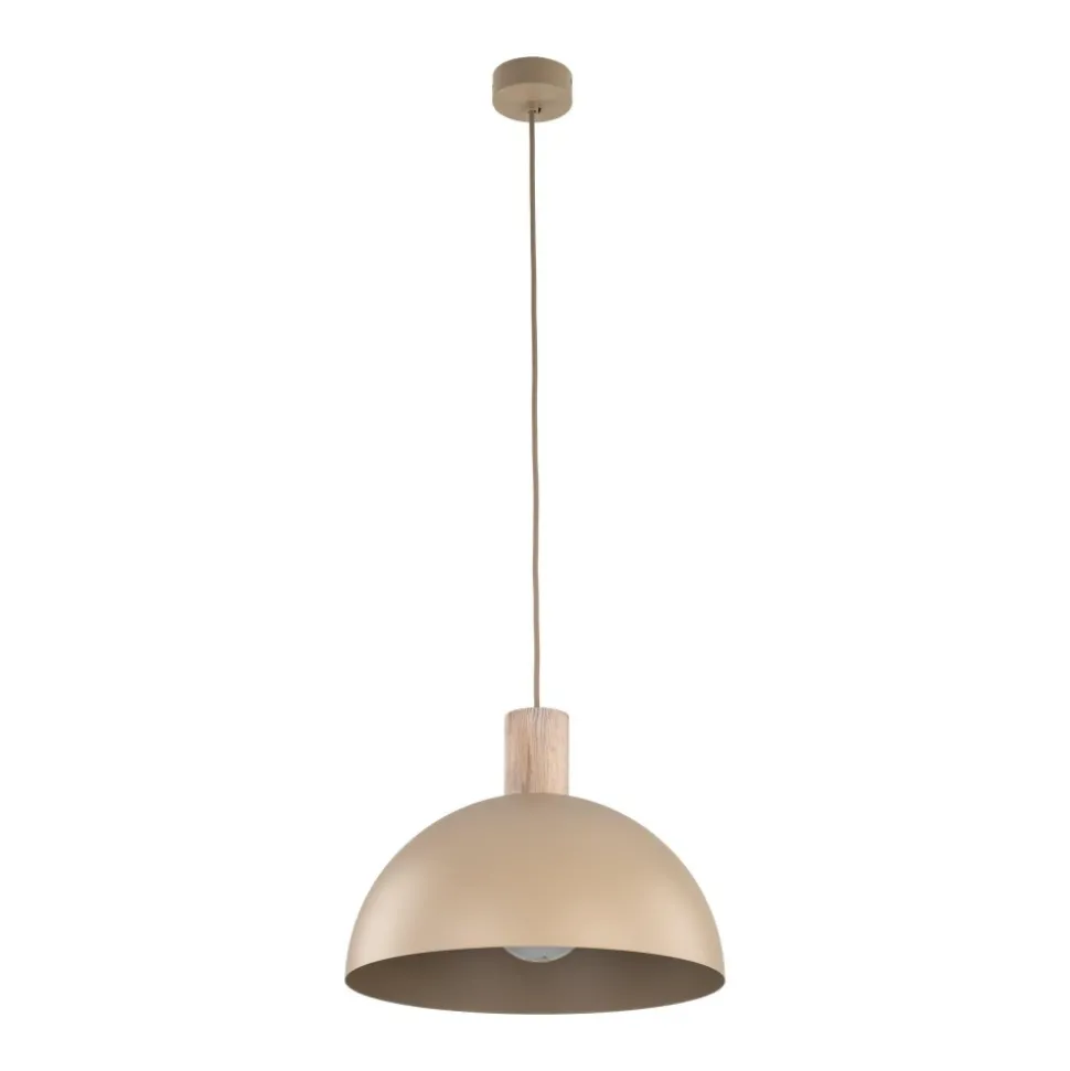 Lampa wisząca OSLO sabia beżowa 1xE27