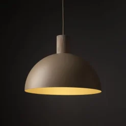Lampa wisząca OSLO sabia beżowa 1xE27