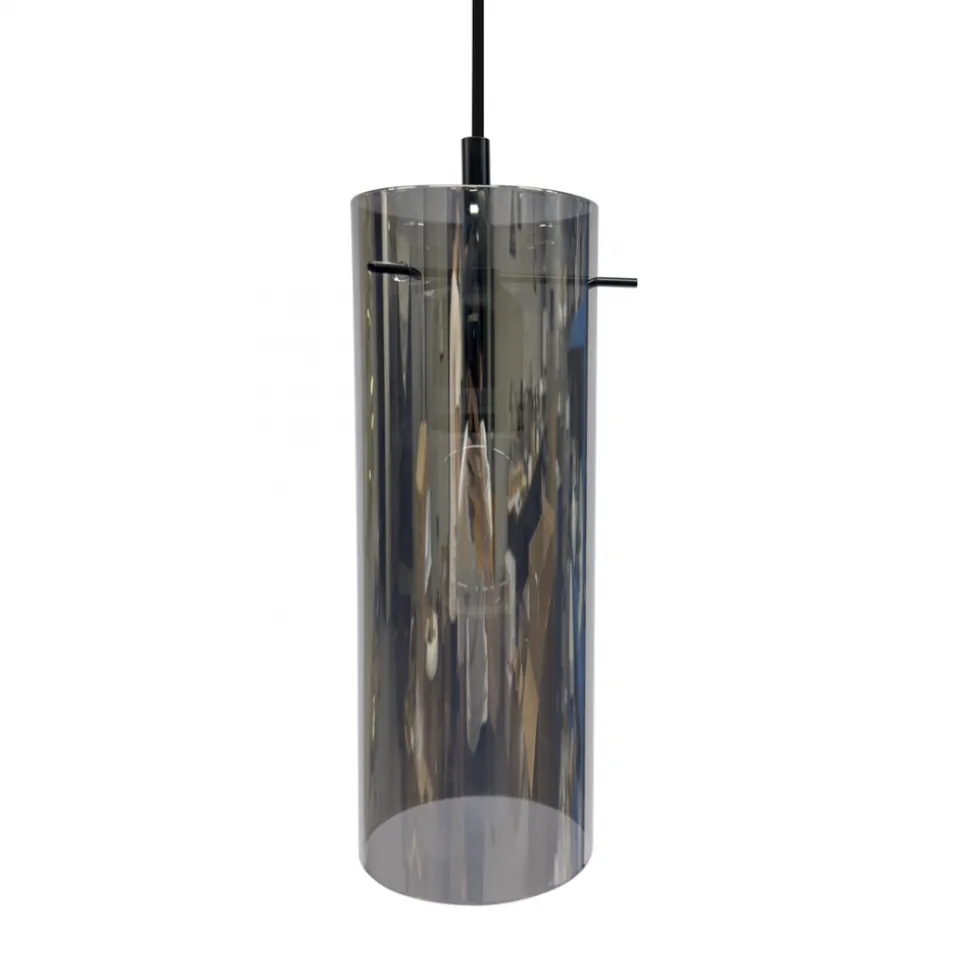 Lampa wisząca PADOVA Czarna Szklana 1xE27
