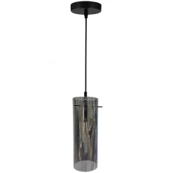 Lampa wisząca PADOVA Czarna Szklana 1xE27
