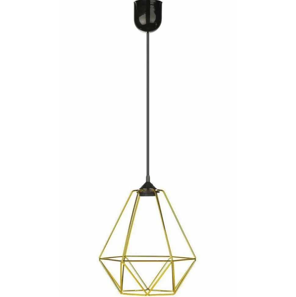 Lampa wisząca Paris Diamond 24 cm złota