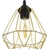 Lampa wisząca Paris Diamond 19 cm złota