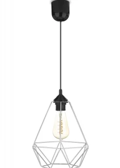 Lampa wisząca Paris Diamond 24 cm srebro