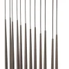 Lampa Wisząca PIANO Brązowy 12xG9