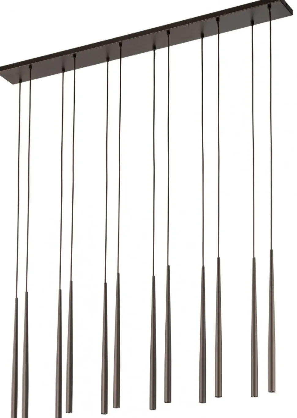 Lampa Wisząca PIANO Brązowy 12xG9
