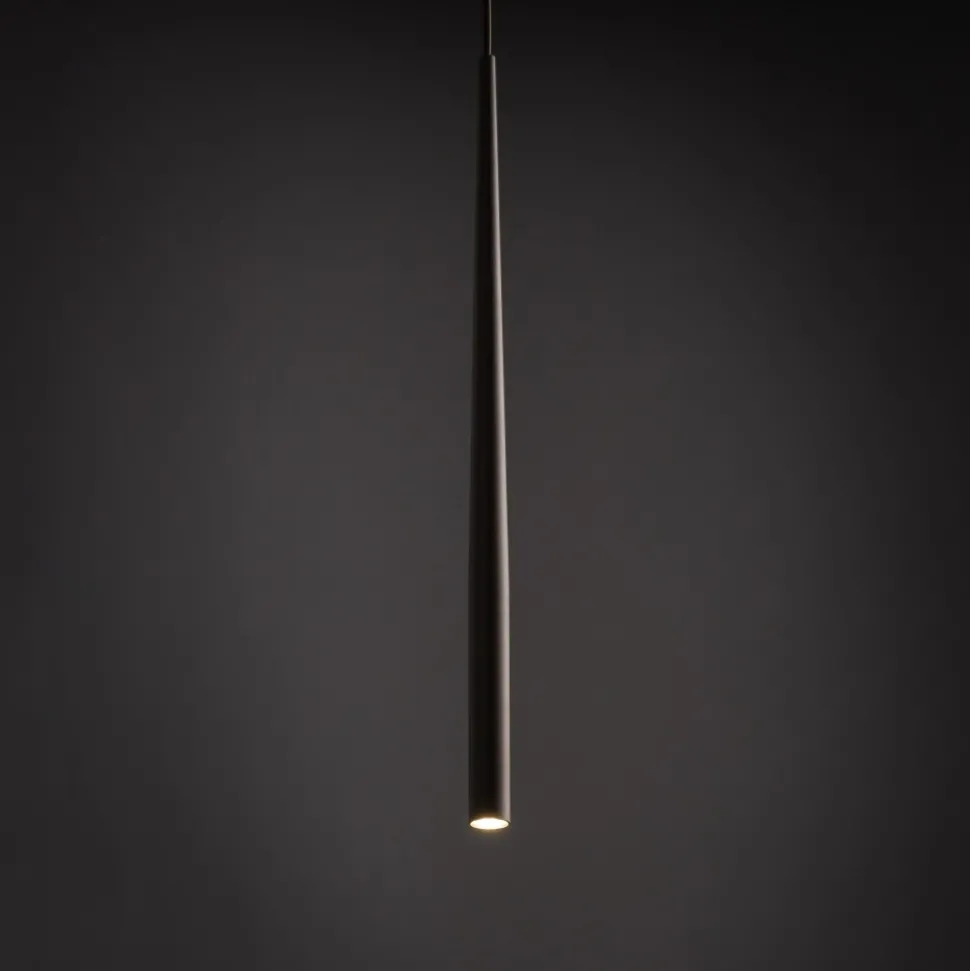 Lampa Wisząca PIANO Brązowy 1xG9