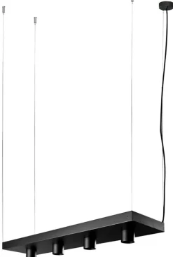 Lampa Wisząca PLANT Czarny 4xGU10
