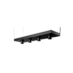 Lampa Wisząca PLANT Czarny 4xGU10
