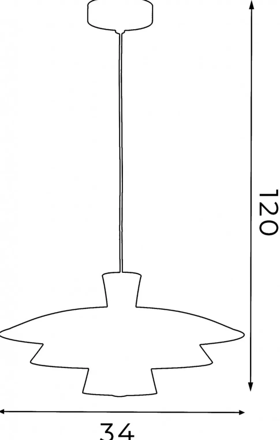 Lampa Wisząca PLATO Czarny Złoty Metalowy Klosz 1xE27 34cm