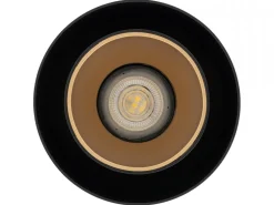 Lampa wisząca POINT DUO czarna złota 1xGU10