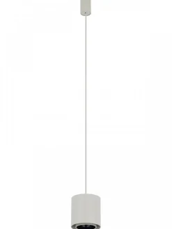 Lampa wisząca POINT DUO szara 1xGU10