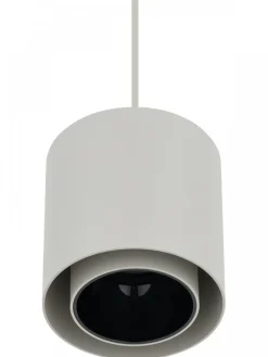 Lampa wisząca POINT DUO szara 1xGU10