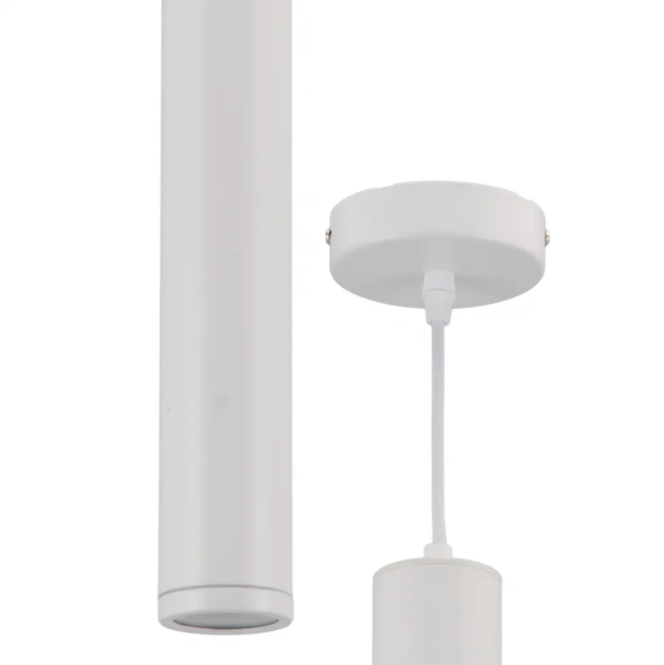 Lampa Wisząca PORTER Biały Tuba 1xGU10