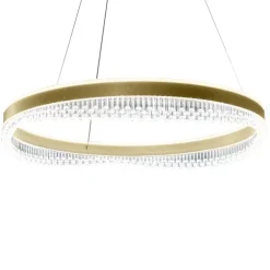 Lampa wisząca PRECIOSA Złota 52W LED 4000K 60cm