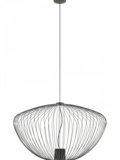 Lampa wisząca PUMPKIN L grafitowa 1xGU10