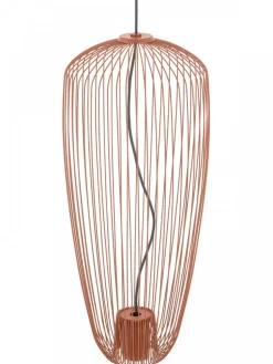 Lampa wisząca PUMPKIN S ceglasta 1xGU10