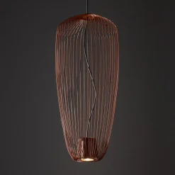 Lampa wisząca PUMPKIN S ceglasta 1xGU10