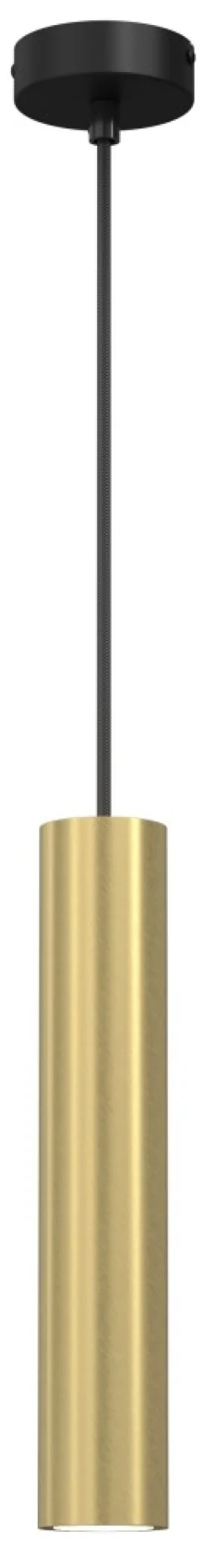Lampa Wisząca RAITO Złoty Czarny 1xGU10