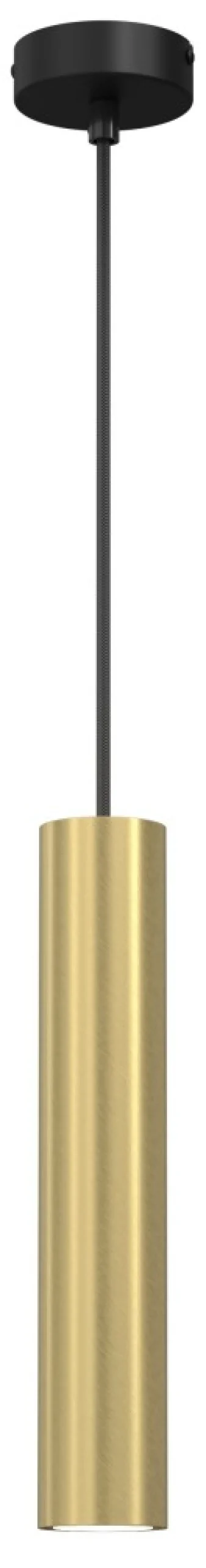 Lampa Wisząca RAITO Złoty Czarny 1xGU10