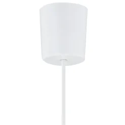 Lampa Wisząca RONDO Biały Abażur 1xE27 30cm