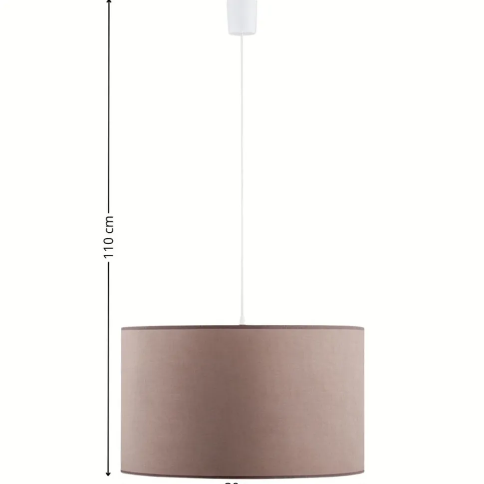Lampa wisząca RONDO cappucciono 1xE27